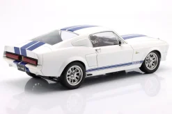 Ford Mustang Shelby GT500 Baujahr 1967 weiß / blau 1:12 KK-Scale