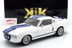 Ford Mustang Shelby GT500 Baujahr 1967 weiß / blau 1:12 KK-Scale