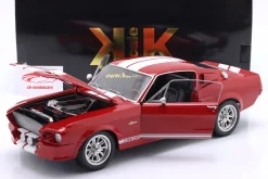 Ford Mustang Shelby GT500 Baujahr 1967 rot / weiß 1:12 KK-Scale
