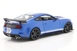 Ford Mustang Shelby GT500 Baujahr 2020 blau 1:18 Maisto