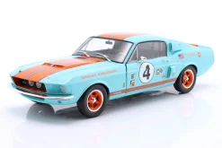 Ford Mustang Shelby GT500 #4 Gulf Racing Tribute 1967 1:18 Solido