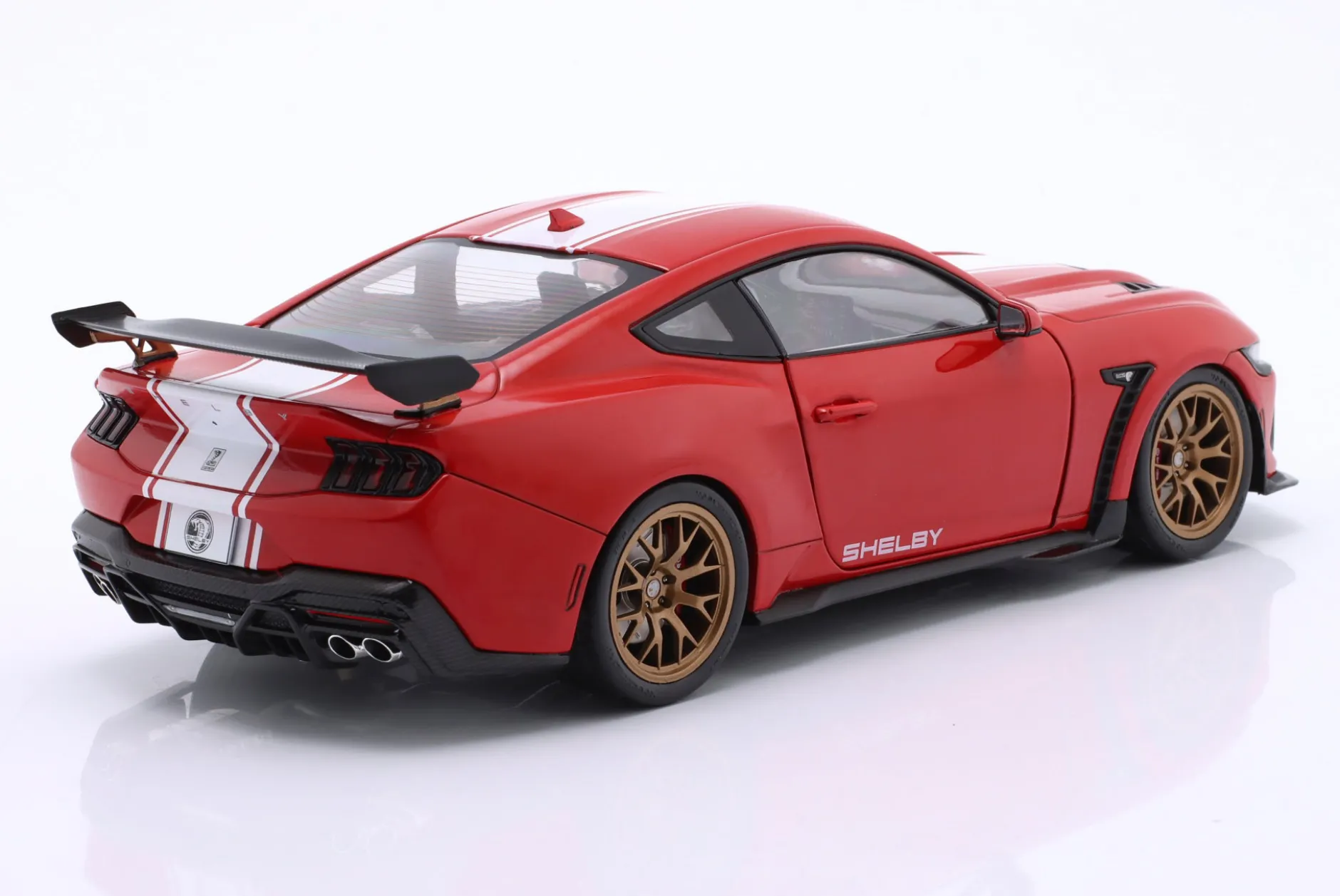 Ford Mustang Shelby Super Snake Baujahr 2024 rot 1:18 Solido