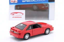 Ford Mustang SVT Cobra Baujahr 1993 rot 1:24 Maisto