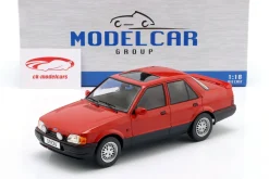 Ford Orion MK II Baujahr 1986 rot 1:18 ModelCar Group
