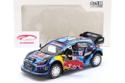 Ford Puma Rally1 Hybrid #8 Sieger Rallye Schweden 2023 Tänak, Järveoja 1:18 Solido