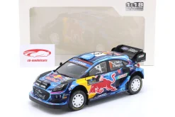 Ford Puma Rally1 Hybrid #8 Sieger Rallye Schweden 2023 Tänak, Järveoja 1:18 Solido