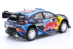 Ford Puma Rally1 Hybrid #8 Sieger Rallye Schweden 2023 Tänak, Järveoja 1:18 Solido