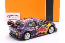 Ford Puma Rally1 #55 7th Rallye Monte Carlo 2025 McErlean, Treacy 1:18 Ixo