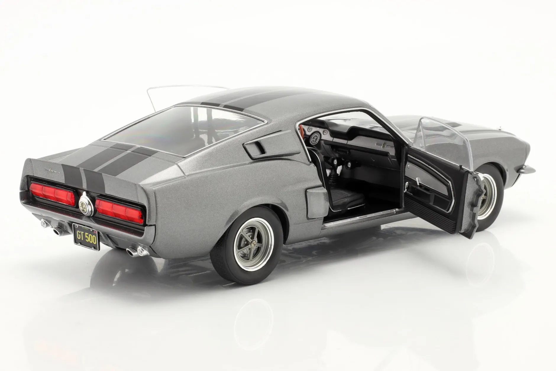 Ford Shelby Mustang GT500 Baujahr 1969 grau 1:18 Solido