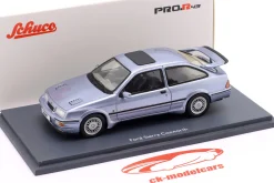 Ford Sierra Cosworth Baujahr 1986 graublau metallic 1:43 Schuco