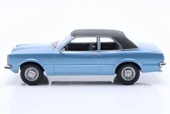 Ford Taunus GT Limousine Baujahr 1971 blau metallic / mattschwarz 1:18 KK-Scale