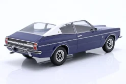 Ford Taunus GXL Coupe Baujahr 1971 dunkelblau / weiß 1:18 KK-Scale