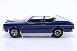 Ford Taunus GXL Coupe Baujahr 1971 dunkelblau / weiß 1:18 KK-Scale