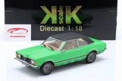 Ford Taunus GXL Limousine Dirty Version 1971 grün / schwarz 1:18 KK-Scale
