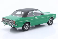 Ford Taunus GXL Limousine 1971 grün / mattschwarz 1:18 KK-Scale