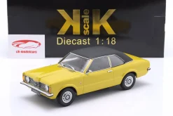 Ford Taunus L Limousine Baujahr 1971 gelb / schwarz 1:18 KK-Scale