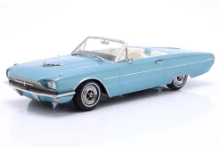 Ford Thunderbird Cabriolet Baujahr 1966 hellblau metallic 1:18 KK-Scale