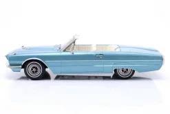 Ford Thunderbird Cabriolet Baujahr 1966 hellblau metallic 1:18 KK-Scale
