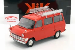 Ford Transit Bus Baujahr 1965 rot 1:18 KK-Scale