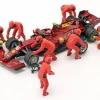 Formel 1 Pit Crew Figuren Set #2 Team Rot 1:43 American Diorama