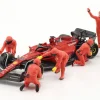 Formel 1 Pit Crew Figuren-Set #3 Team Rot 1:43 American Diorama