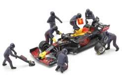 Formel 1 Pit Crew Figuren-Set #1 Team Blau 1:43 American Diorama