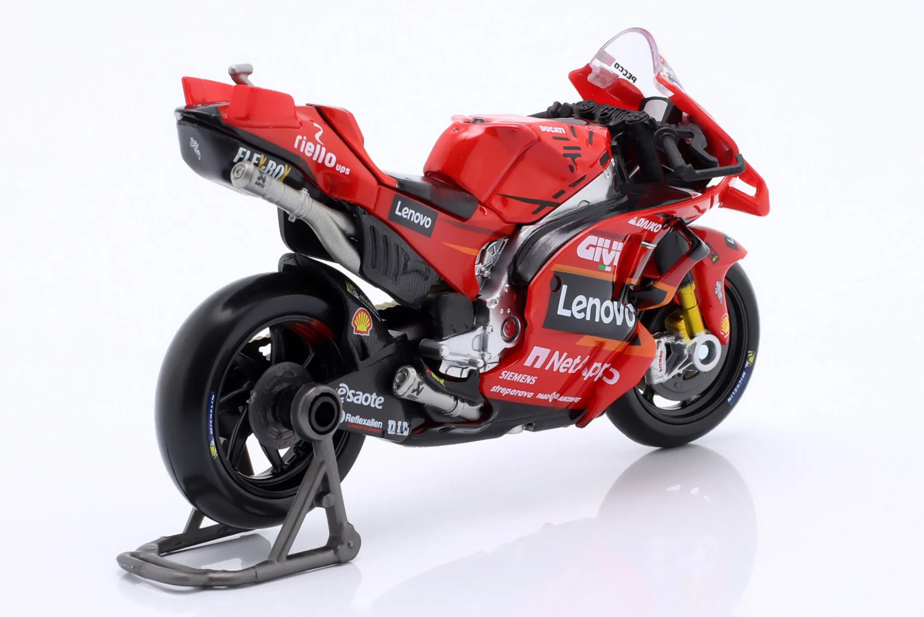 Francesco Bagnaia Ducati Desmosedici GP23 #1 MotoGP Weltmeister 2023 1:18 Maisto