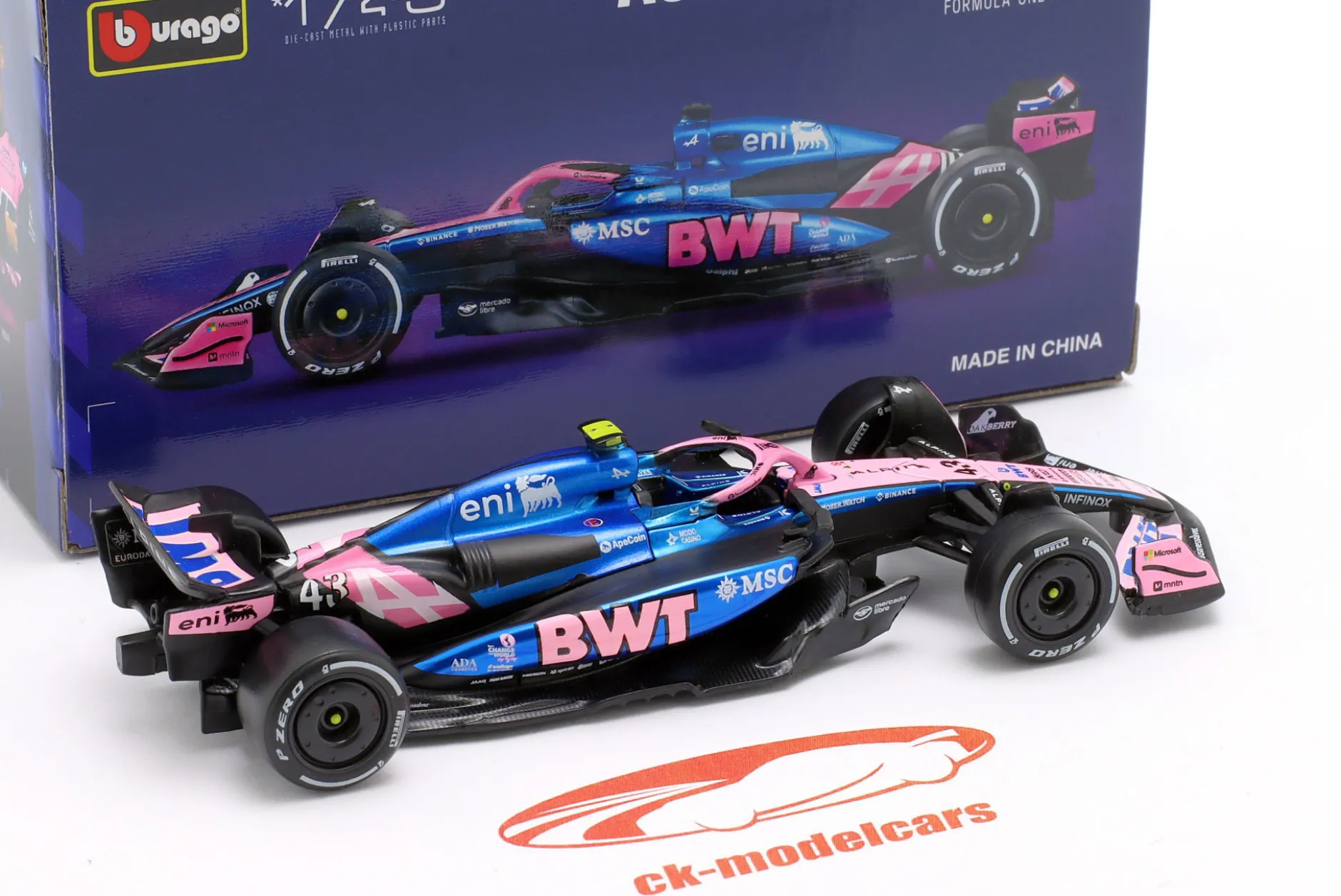 Franco Colapinto Alpine A525 #43 Formel 1 2025 1:43 Bburago