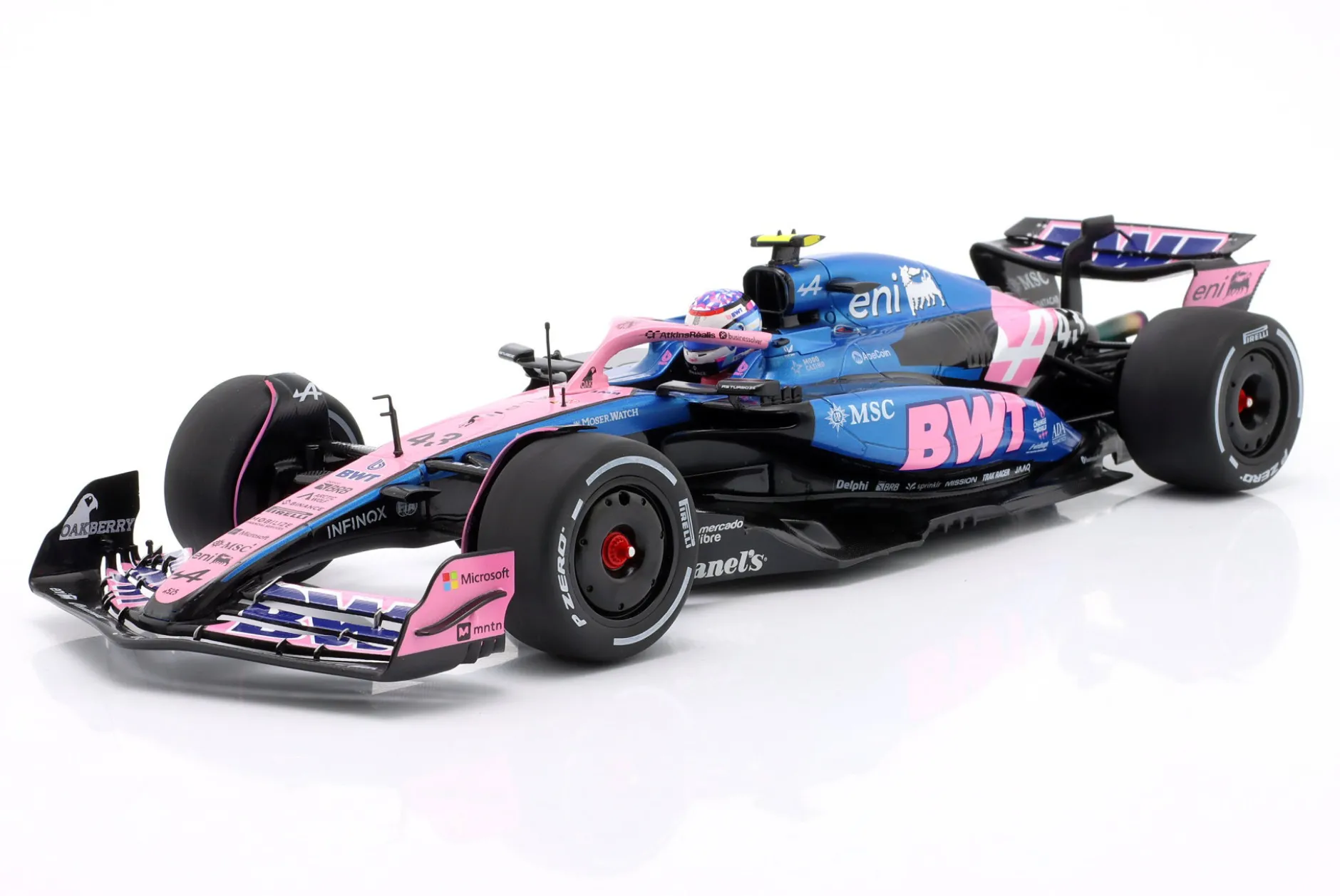 Franco Colapinto Alpine A525 #43 Kanada GP Formel 1 2025 1:18 Solido