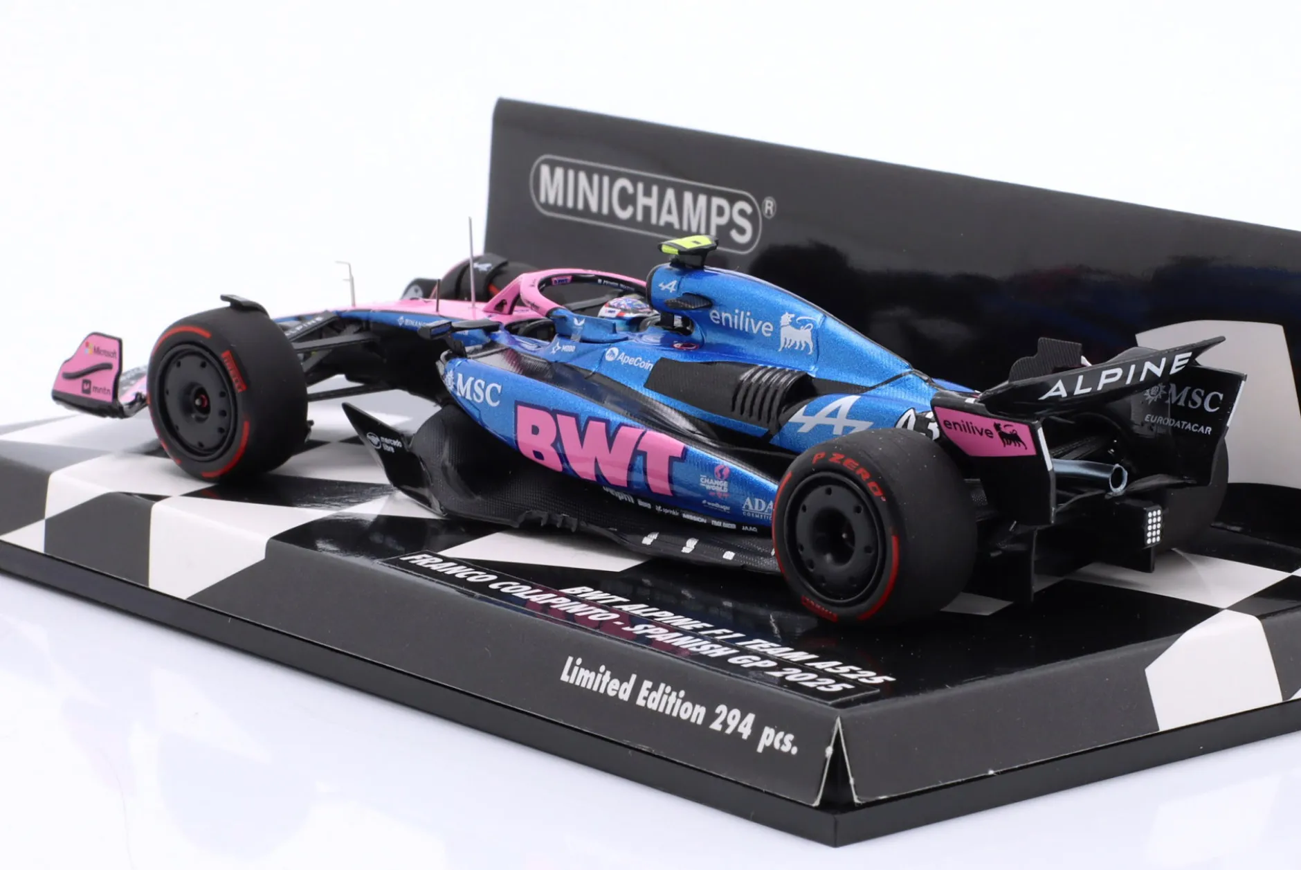 Franco Colapinto Alpine A525 #43 Spanien GP Formel 1 2025 1:43 Minichamps