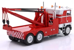 Freightliner FLA Abschleppwagen Baujahr 1987 rot / weiß 1:43 Ixo