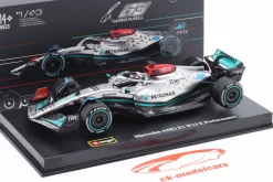 George Russell Mercedes-AMG F1 W13 #63 Formel 1 2022 1:43 Bburago