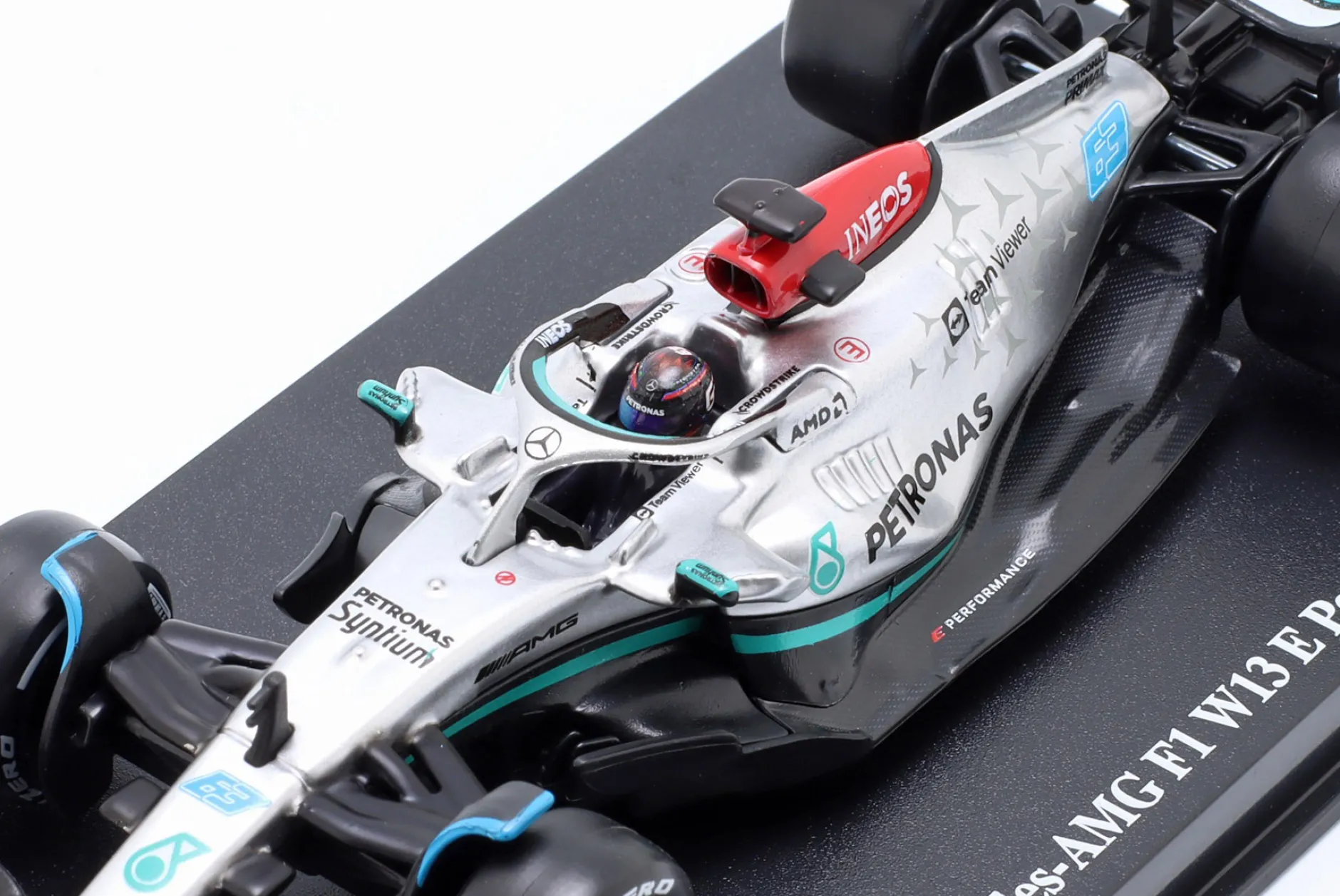 George Russell Mercedes-AMG F1 W13 #63 Formel 1 2022 1:43 Bburago