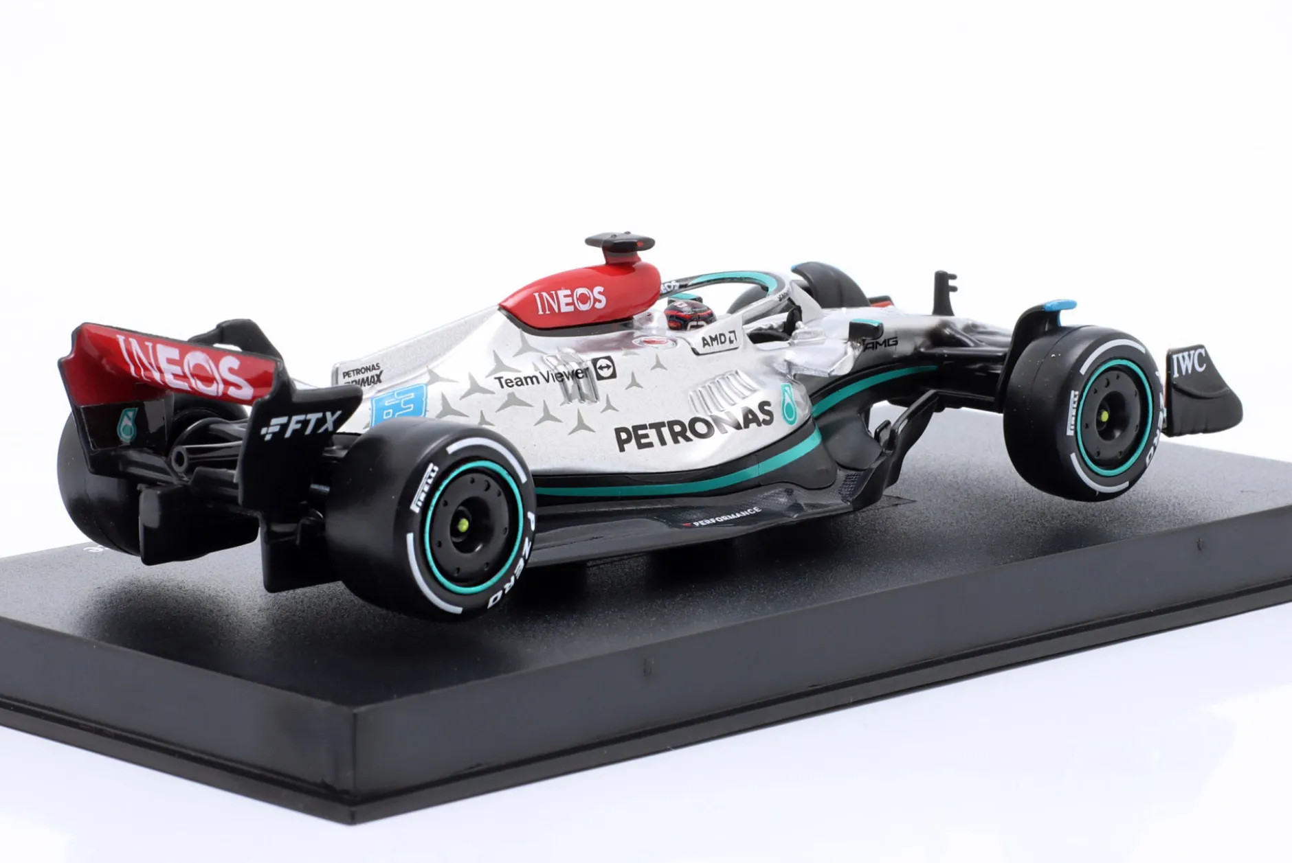 George Russell Mercedes-AMG F1 W13 #63 Formel 1 2022 1:43 Bburago