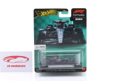 George Russell Mercedes-AMG F1 W15 #63 Formel 1 2024 1:64 HotWheels