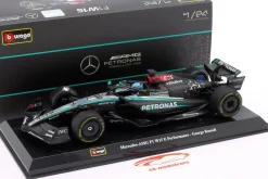 George Russell Mercedes-AMG F1 W15 #63 Formel 1 2024 1:24 Bburago