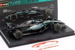 George Russell Mercedes-AMG F1 W16 #63 Formel 1 2025 1:43 Bburago
