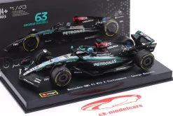 George Russell Mercedes-AMG F1 W15 E #63 British GP Formel 1 2024 1:43 Bburago