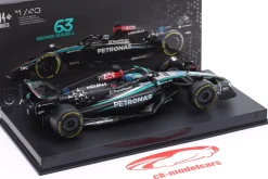 George Russell Mercedes-AMG F1 W15 E #63 British GP Formel 1 2024 1:43 Bburago