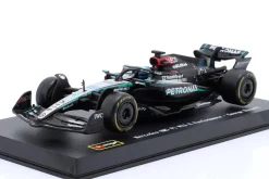 George Russell Mercedes-AMG F1 W15 E #63 British GP Formel 1 2024 1:43 Bburago