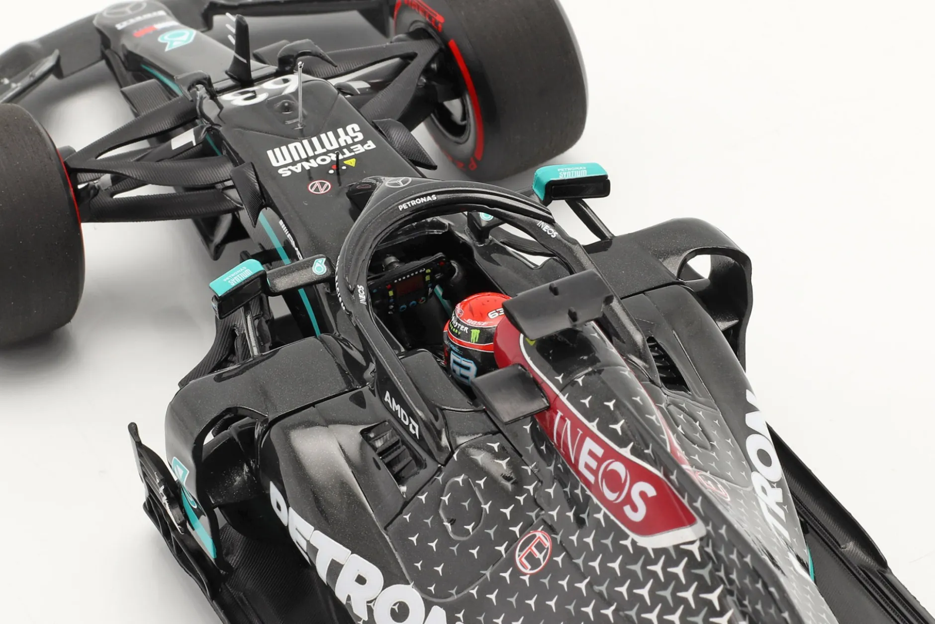 George Russell Mercedes-AMG F1 W11 #63 Sakhir GP Formel 1 2020 1:18 Minichamps