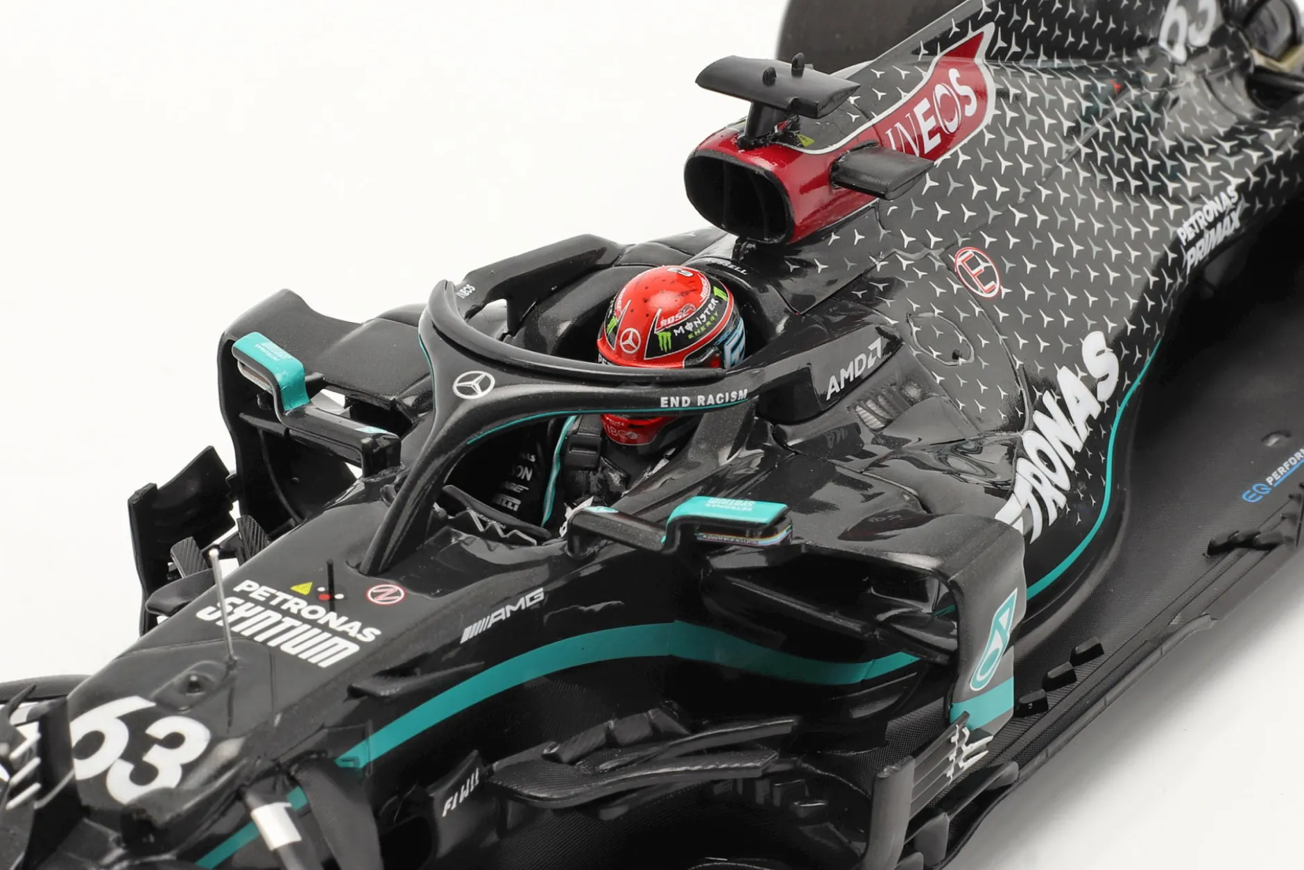 George Russell Mercedes-AMG F1 W11 #63 Sakhir GP Formel 1 2020 1:18 Minichamps