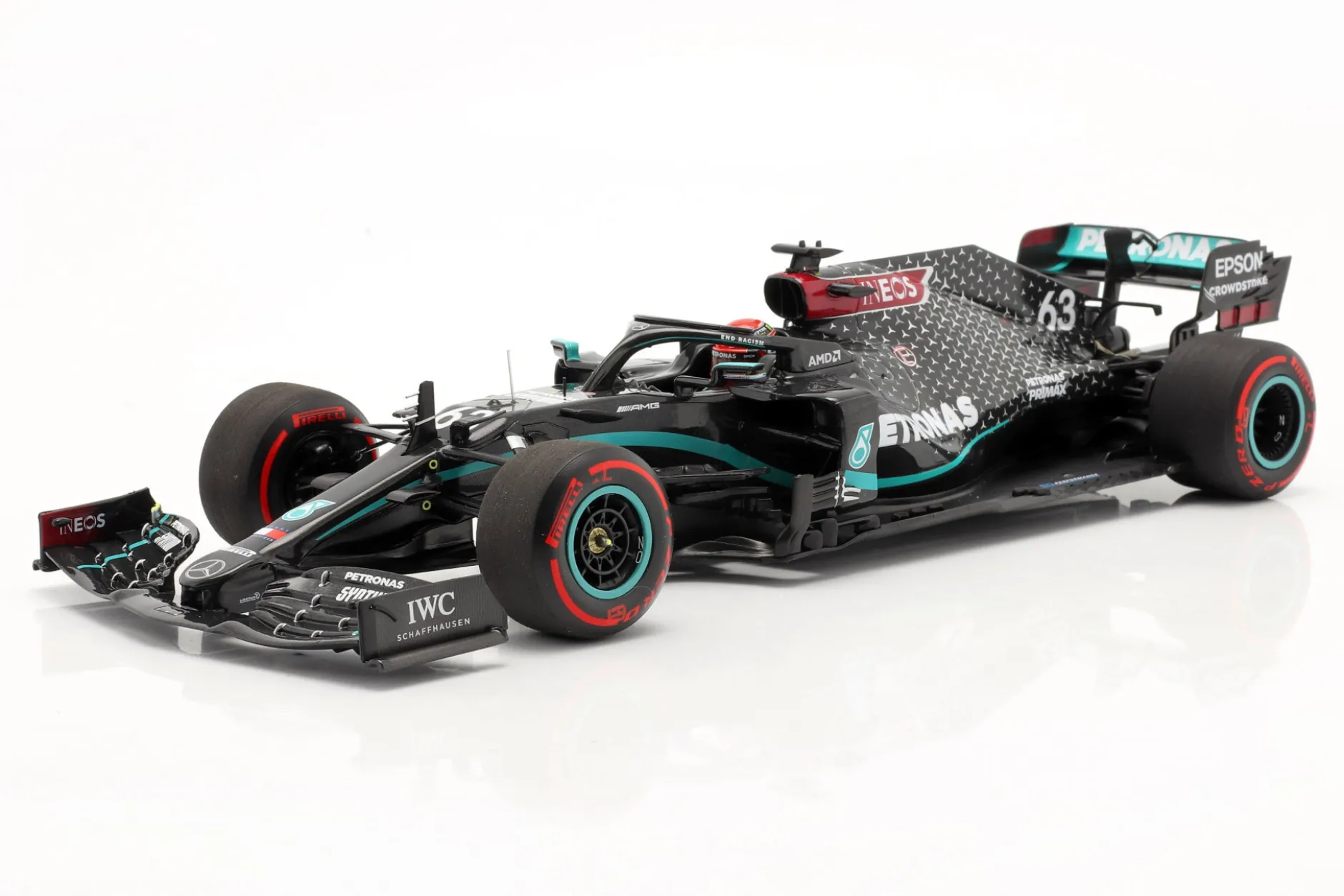 George Russell Mercedes-AMG F1 W11 #63 Sakhir GP Formel 1 2020 1:18 Minichamps