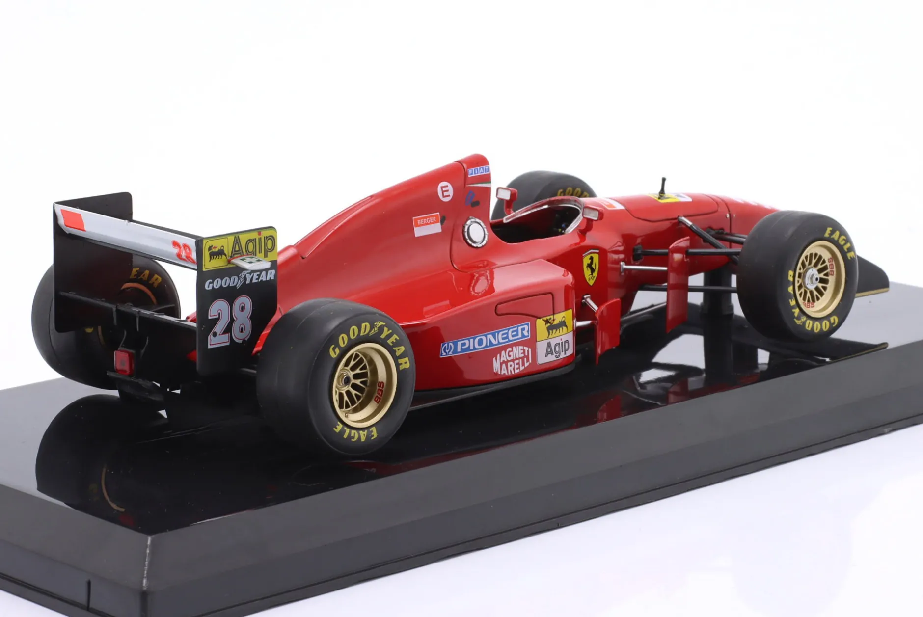 Gerhard Berger Ferrari 412T1/B #28 Formel 1 1994 1:24 Premium Collectibles