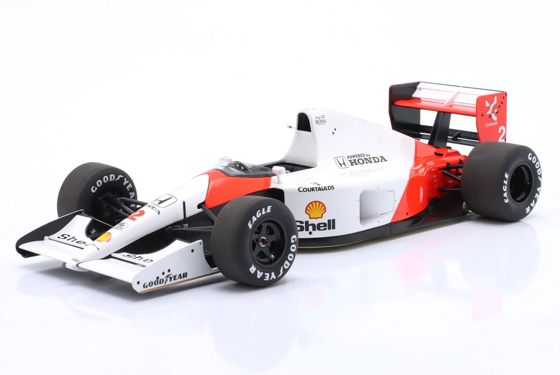 Gerhard Berger McLaren MP4/6 #2 Sieger Japan GP Formel 1 1991 1:18 AUTOart