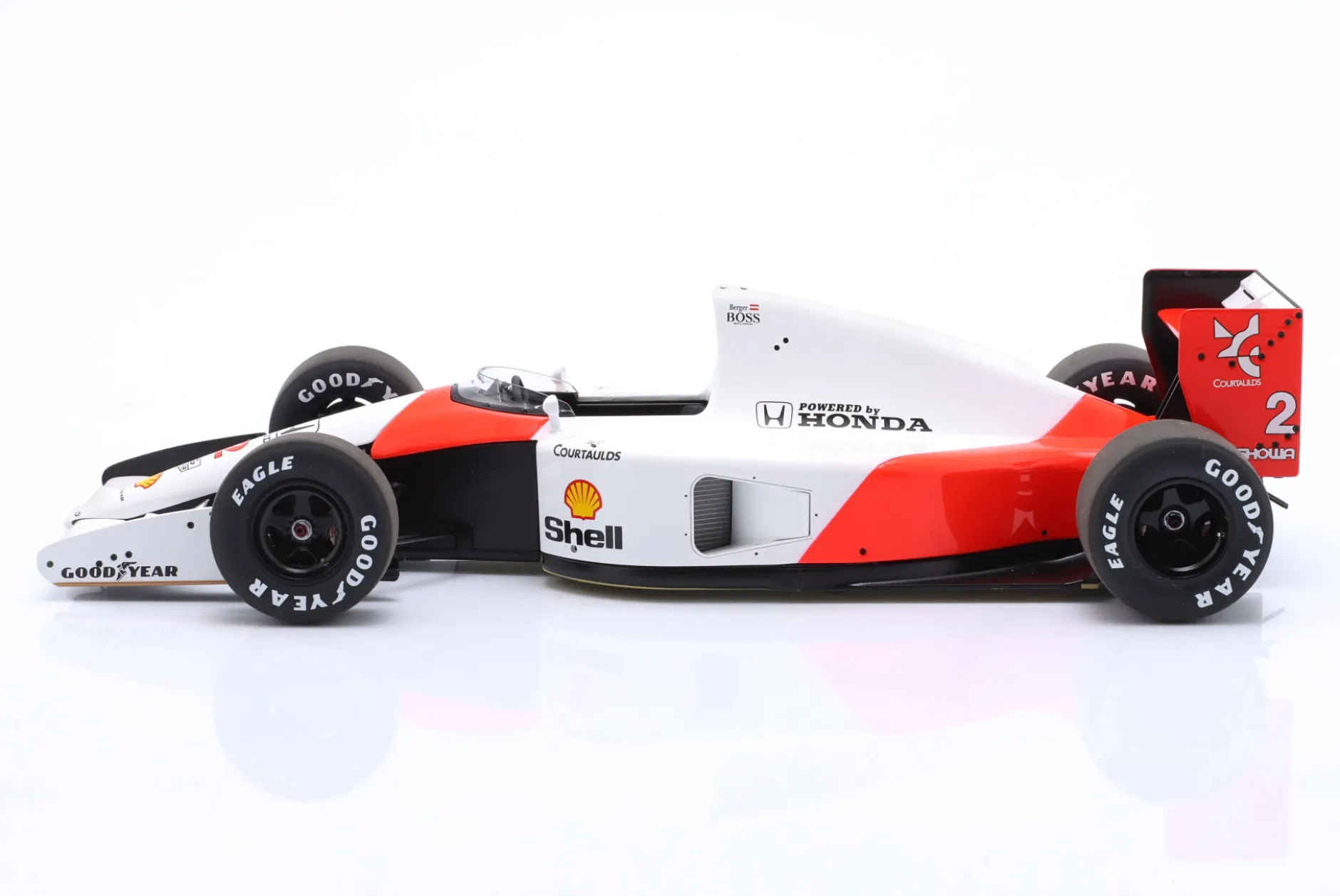 Gerhard Berger McLaren MP4/6 #2 Sieger Japan GP Formel 1 1991 1:18 AUTOart