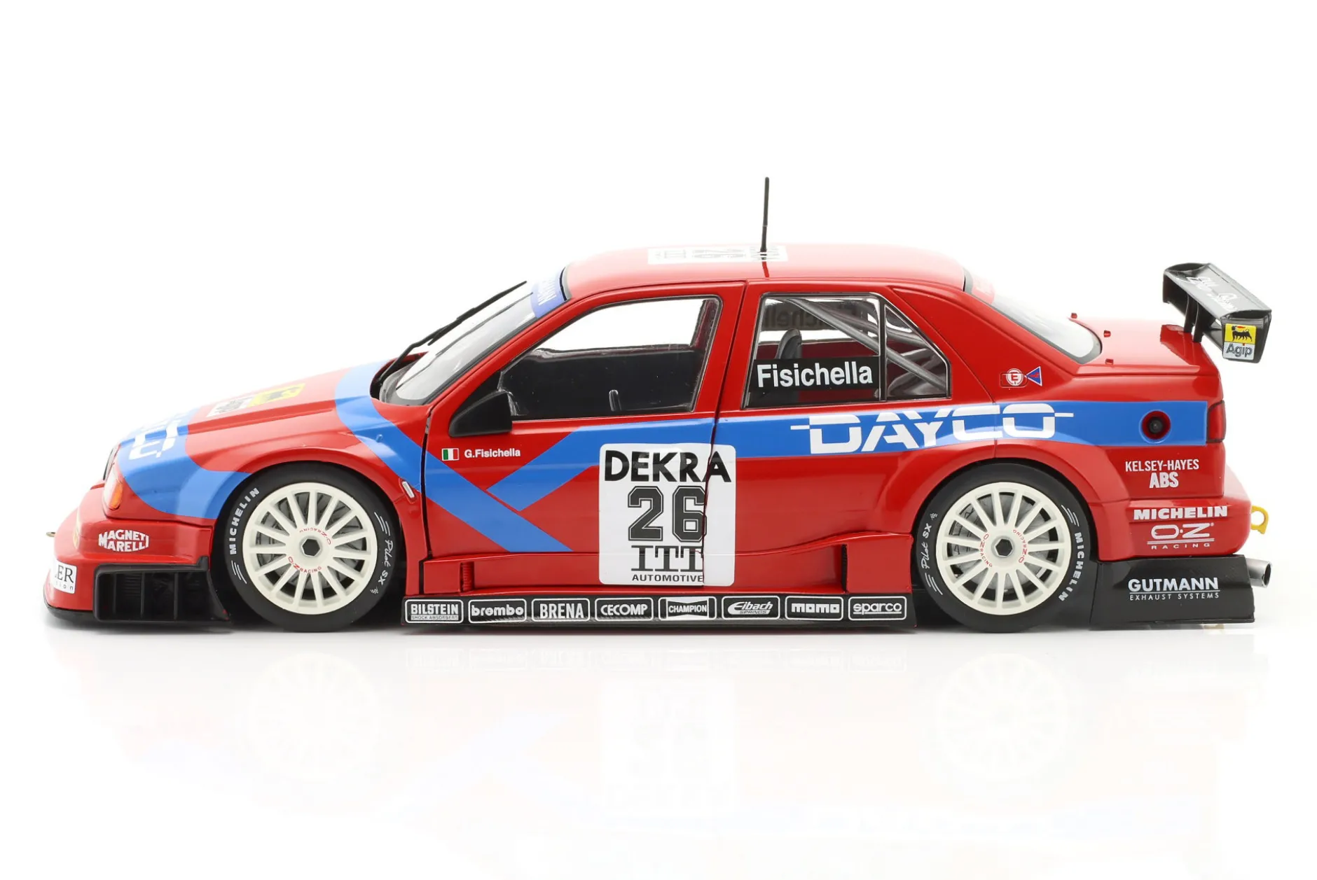 G. Fisichella Alfa Romeo 155 V6 TI #26 DTM / ITC 1995 Alfa Corse 2 1:18 WERK83
