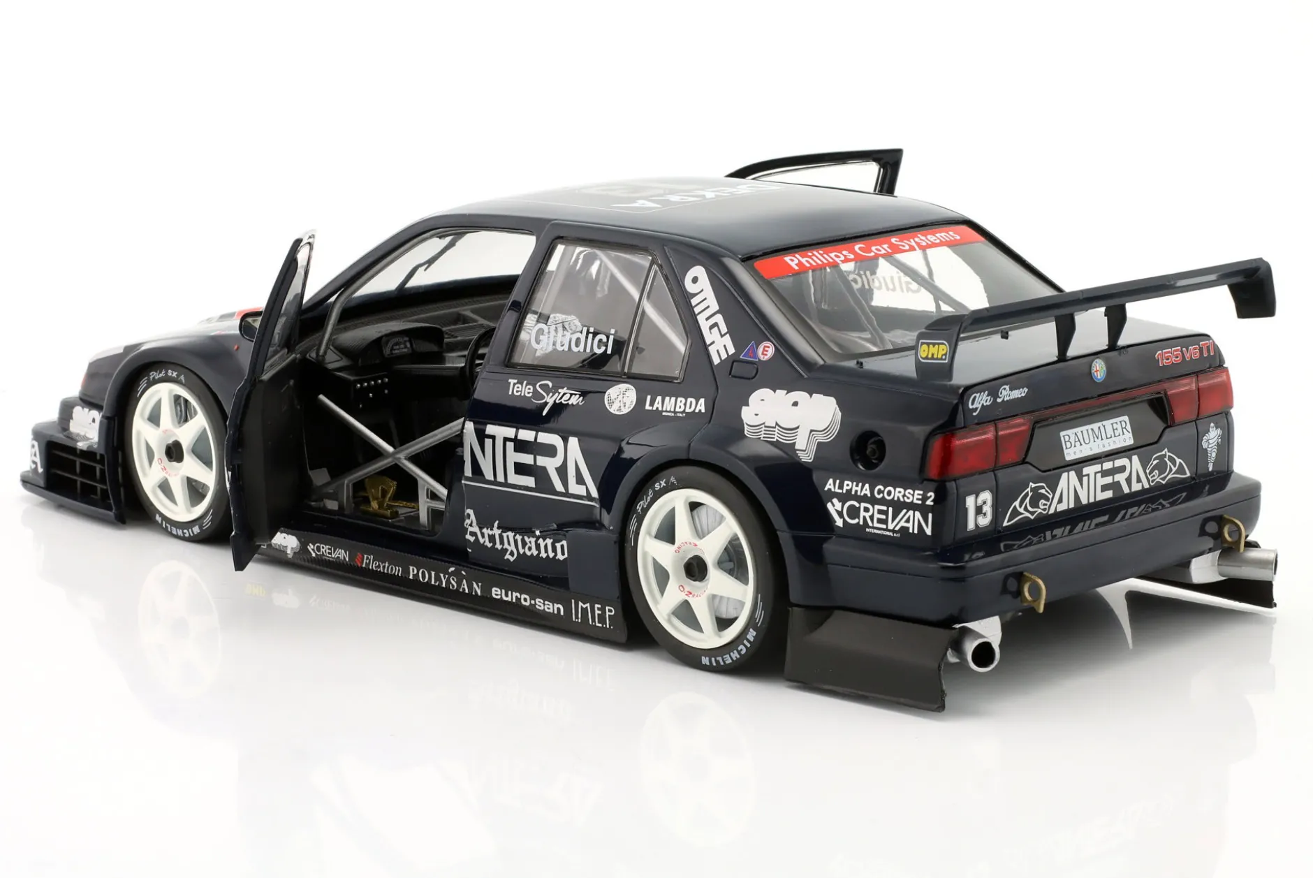 Gianni Giudici Alfa Romeo 155 V6 Ti #13 DTM / ITC 1995 1:18 WERK83