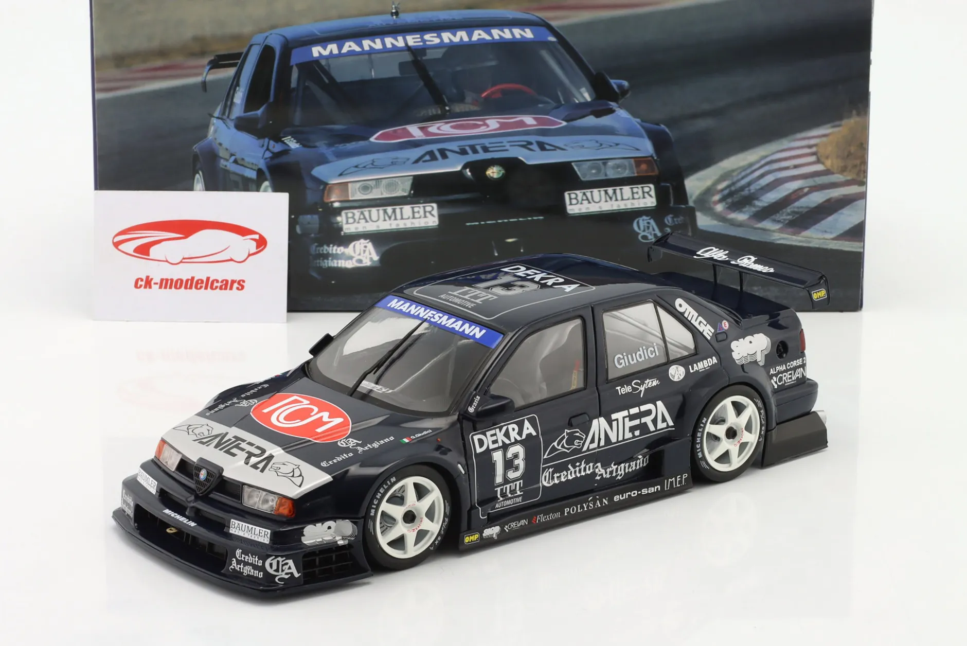 Gianni Giudici Alfa Romeo 155 V6 Ti #13 DTM / ITC 1995 1:18 WERK83