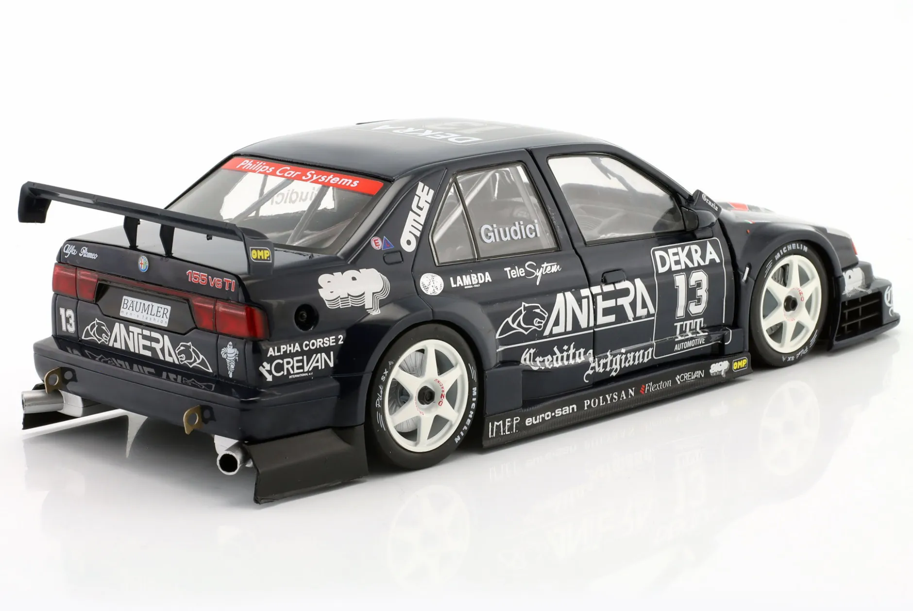 Gianni Giudici Alfa Romeo 155 V6 Ti #13 DTM / ITC 1995 1:18 WERK83